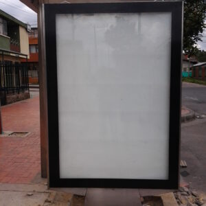 304 Stainless Steel Advertising Panel Ref. M160
