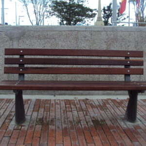 BANCA M-50 EN MADERA TIPO IDU